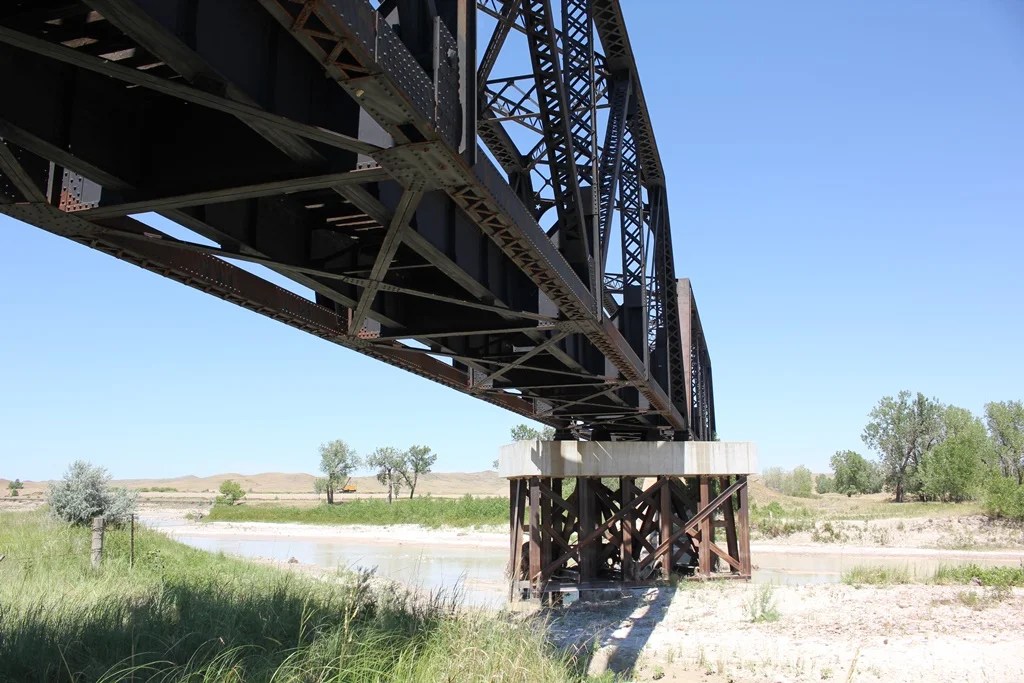 Abandoned Cheyenne River Bridge